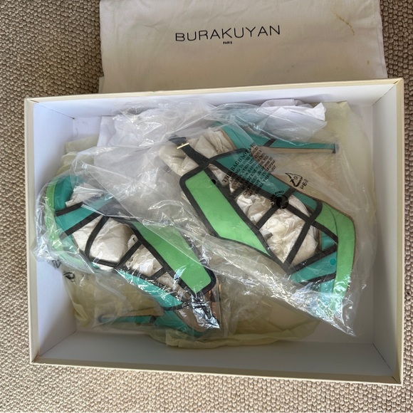 Burak Uyan leather Heels, size 38 - Picture 5 of 9